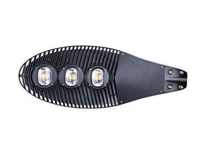 China high power 180w black, gray, white coating COB led street light for main road for sale