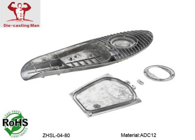 China OEM Super Bright LED Street Light Housing Die Casting with ADC12 Aluminum for sale