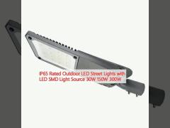 IP65 Rated Outdoor LED Street Lights with LED SMD Light Source 30W 150W 300W