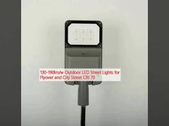 130-190lm/w Outdoor LED Street Lights for Flyover and City Street CRI 70