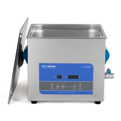 China Hotel Stainless Steel Dual Power Automatic Digital Degas Heated Ultrasonic Cleaner Rust Clean for sale