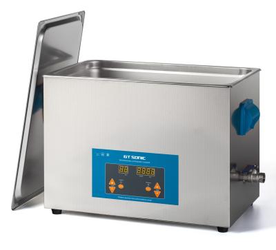 China Large Commercial Digital Ultrasonic Cleaner 27l Port Heating Freight 500w Cleaning Ultrasonic Machines for sale