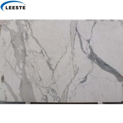 China Modern hot sale polished white marble custom size statuario floor tile for sale