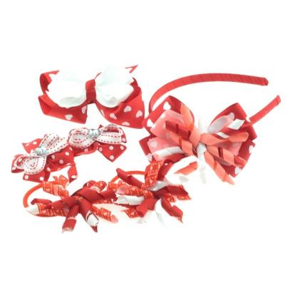 China Eco-Friendly Girls Headband Wholesale Kids Hair Accessories Holiday Suppliers Factory Custom Hair Bows Clips for sale