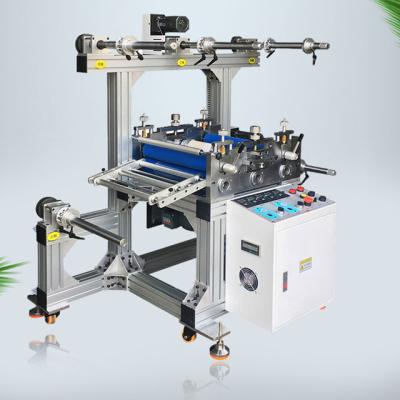 China //(Full Cut)Section Half Section Slit Machine Automatic Sticker Strip Skipping Cutting Laminating Machine for sale