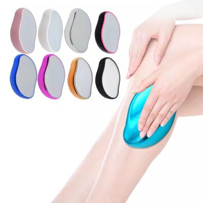 China Car Drop Shipping Crystal Hair Eraser For Women And Men Nano Glass Crystal Hair Remover Home Use for sale