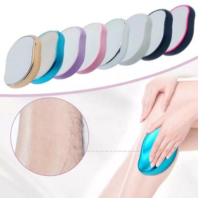 China Nano Body Car Beauty Reusable Home Hair Removal Tool Painless Safe Physical Hair Removal Easy Cleaning Crystal Hair Eraser for sale