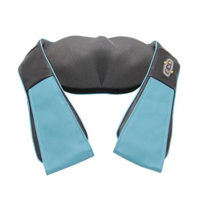 China Neck Heat Pillow Massager Shiatsu Neck and Shoulder Massager Car and Massage Home Pillow for sale