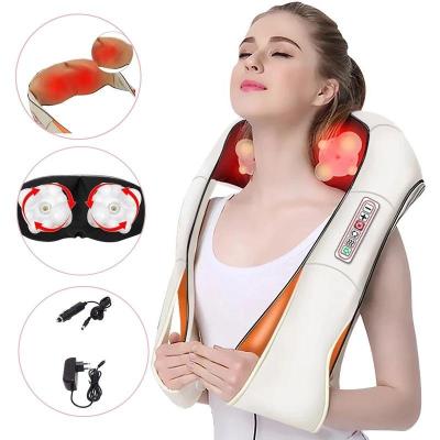 China My Best Seller Neck Massage Kneading Shawl 4 Head Warmer Shoulder And Neck Massager for sale