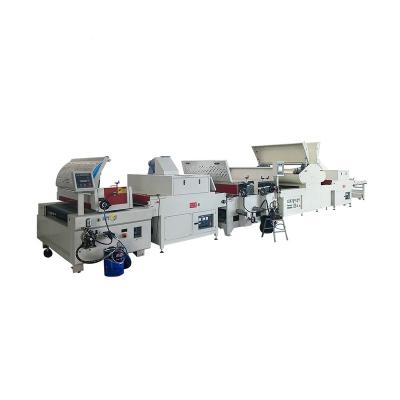 China Exterior Melamine Board Standard Size Board Painting Laminating Machine for sale