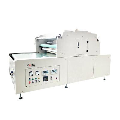 China Exterior panel paint inert UV coating machine for both soft touch (matte) finishing and high gloss (mirror) finishing for sale