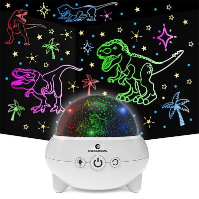 China De veelkleurige Draaibare Lamp van de Dinosaurusprojector, Lichte Projector van de Jonge geitjes de Dierlijke Ster Te koop