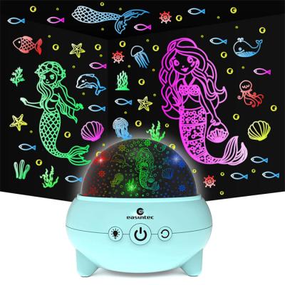 China RGB Lichte Projector Multiscene van de Meermin Sterrige Nacht 360 Graad het Roteren Te koop