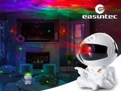 Astronaut Galaxy Star Projector Mini Video