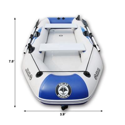 China Leisure Fishing 2.7m Inflatable Rescue Boat PVC Inflatable Rowing Boats For Sale for sale