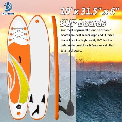 China US PVC ISUP SIP Board Shipping Drop Boarding Paddle Board Summer Entertainment Water Standup Surfboard for sale