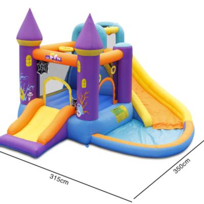 China Wholesale Cheap PVC Factory Price Inflatable Jumping Castle Water Slide For Sale for sale