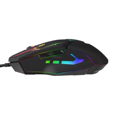 China Factory Promotion Cool 7d Gaming Wired Optical Gaming Mouse Led Light Nano Color Usb Gaming Mouse for sale