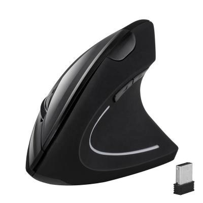 China Factory Price Cool Design 2.4G Vertical Ergonomic Wireless 6D Gaming Mouse For Mackbook Laptops Desktop for sale