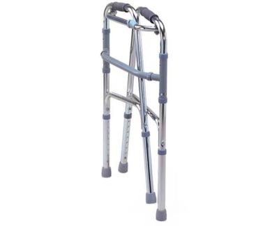 China Simple Medical Suppliers Aluminum Frame Handicap Walker For The Elderly for sale