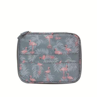 China Polyester Customized Cheap Wholesale Portable Wash Bag Storage Makeup Bags for sale