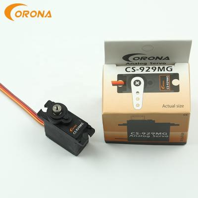 China RC Hobby Crown CS929MG Customized 4.8V/6.0V 9g Servo Motor for sale