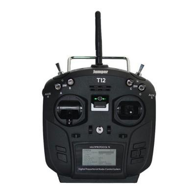 China RC Hobby Jumper T12 Plus HALL Sensor Tx Multiprotocol Open Radio Transmitter With Frsky DSM2/X Flysky Jp4-in-1RF Module for sale