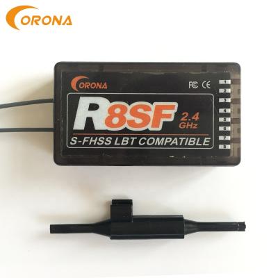 China Crown R8SF 2.4gh 8 channels universal rc futaba sfhss rc car transmitter and receiver for sale