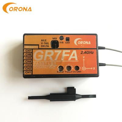 China GR7FA 2.4g futaba universal receiver remote control transmitter compatible fasst for sale