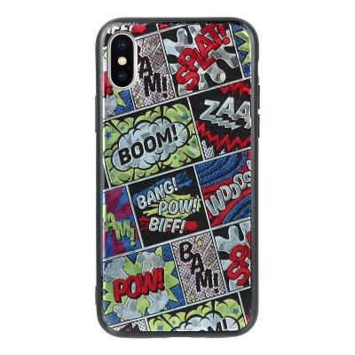 China Hot Selling Strong Shatter-Resistant Customized Colorful Printed TPU+PC Cell Phone Back Cover Combo Cases For iPhone X Model for sale