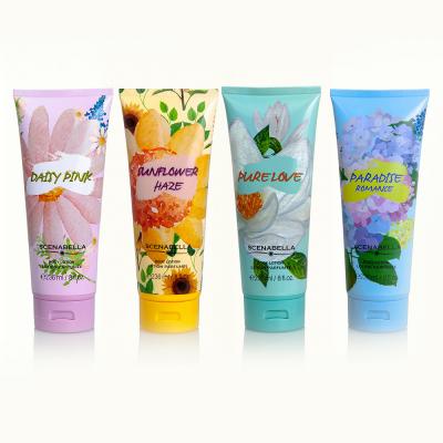 China Newest Skin Revitalizer 236ml Private Label Floral And Fruit Scent Body Lotion For Women for sale