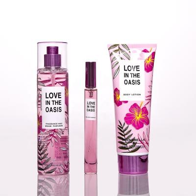 China Body Perfume Luxury Package Fine Perfume Perfumes Body Mist And Lotion Gift Sets For Women for sale