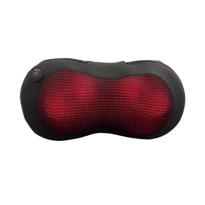 China Portable Wholesale Infrared Electronic Car Neck Massager Neck Vibrator Neck Pillow Kneading Massage for sale