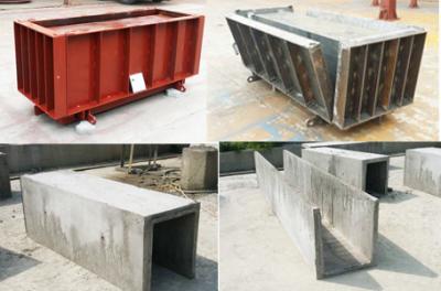 China concrete u drain mold for sale