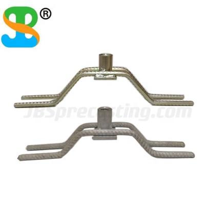 China Easy Install High Quality Low Cost Flat Lifting Jack With Rebar/Slab Anchor Building Material for sale