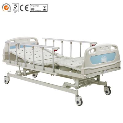 China Hospital Room CE ISO13485 ISO9001 Certificated 3 Function Linak Electric Hospital Bed 1 YEAR Free Spare Parts ALK06-B02P Metal Hospital Room for sale