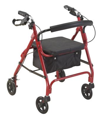 China Convenient Lightweight and Foldable Rollator for ALK320L Elderly Disabled and Elderly Free Spare Parts Size I Convenient Universal OEM ODM LOGO for sale