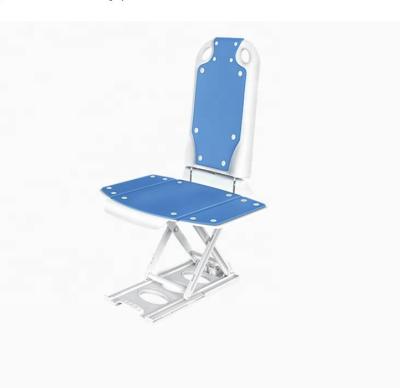 China Modern Comfortable Electric Adjustable Bath Chair IP66 For 220V/110V 1400N Modern Plastic Customized Height Disabled Adjystable for sale