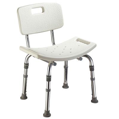 China Convenient Health Care Convenient Aluminum Adjust Height Folding Shower Chair Home for sale