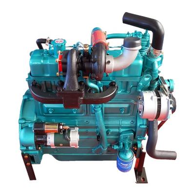 China Genuine Water Cooled Charger Full Internal Combustion Supercharged 4 Cylinder Diesel Engine for sale