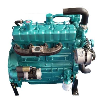 China Air Cooled 4100 Chinese Electric Start Turbocharger Power Size Stand Up Small Diesel Engine for sale