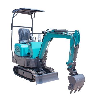 China Construction Material Stores E08 800kg 1 Ton Mini Bucket Backhoe Hydraulic Crawler Digging Excavator for sale