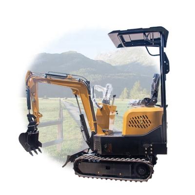 China Land Works Backhoe Towing 1 Ton Mini Excavator Telescope Thumb Digger Trailer Micro Bucket For Sale for sale