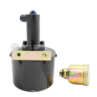 China Diesel Fuel Booster Hydraulic Air Booster Low Noise Driven Pneumatic Air Booster Pump For Loader for sale