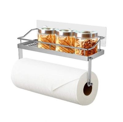 China Sustainable Magnetic Cling Film Fridge Spice Storage Rack For Kitchen for sale