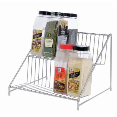 China Kitchen Desktop Seasoning Spice Rack Jars Bottle Storage Rack Organizer Shelf Stand Kitchen Stand Holder Universal Viable for sale