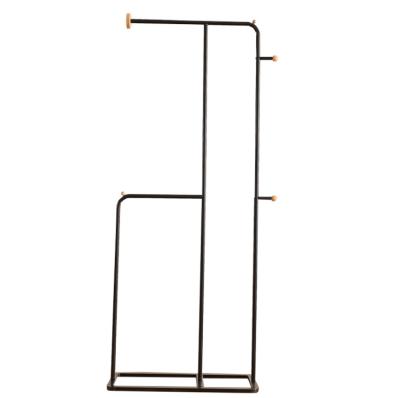 China Sustainable Hot Sale Metal Amazon Stainless Home Storage Coat Rack for sale