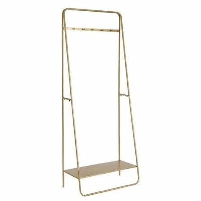 China Viable Wholesale Stainless Clothes Rack Floor Stand Coat Rack Coat Rack Hanger for sale