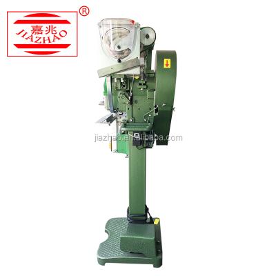 China Hotels Semi-automatic button plastic instant press button badge punching machine for garment for sale