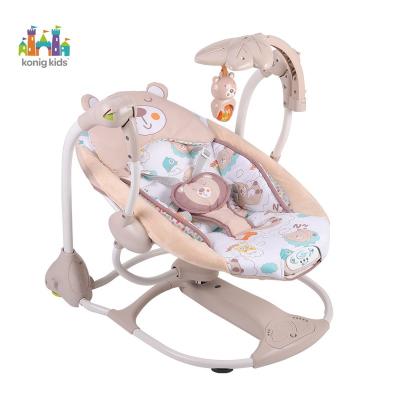 China Contemporary Konig Kids Strollers Hot Sale Babies Rocking Chair Electric Soft Vibration Swing Baby Bouncer for sale